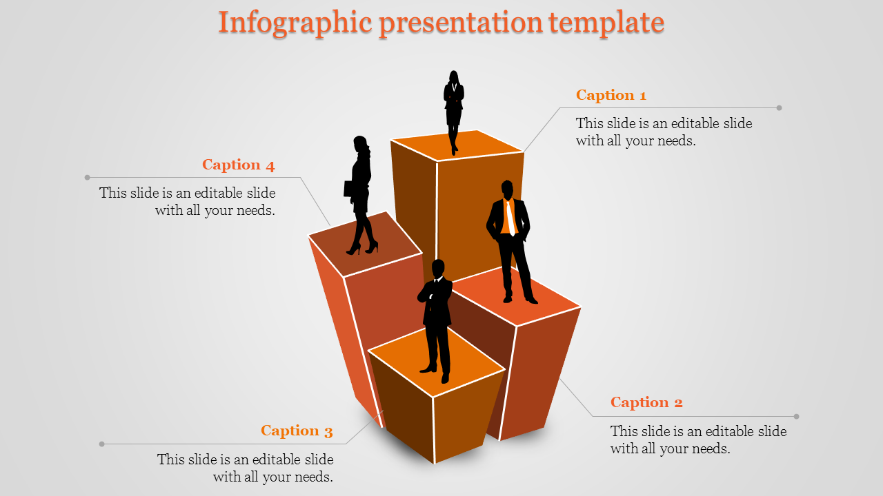infographic presentation template-infographic presentation template-Orange